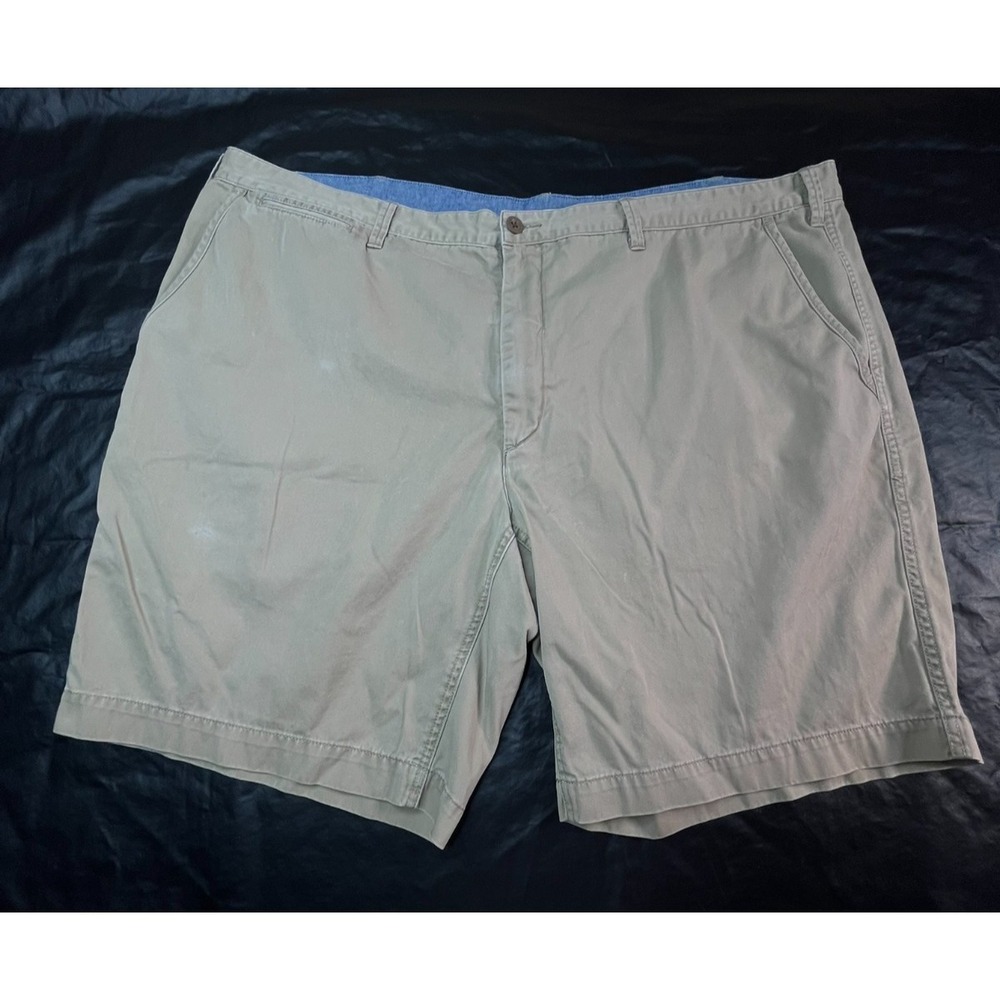 POLO‎ Ralph Lauren Mens 48 B Big Shorts Chino Khaki 8" inseam Classic fit